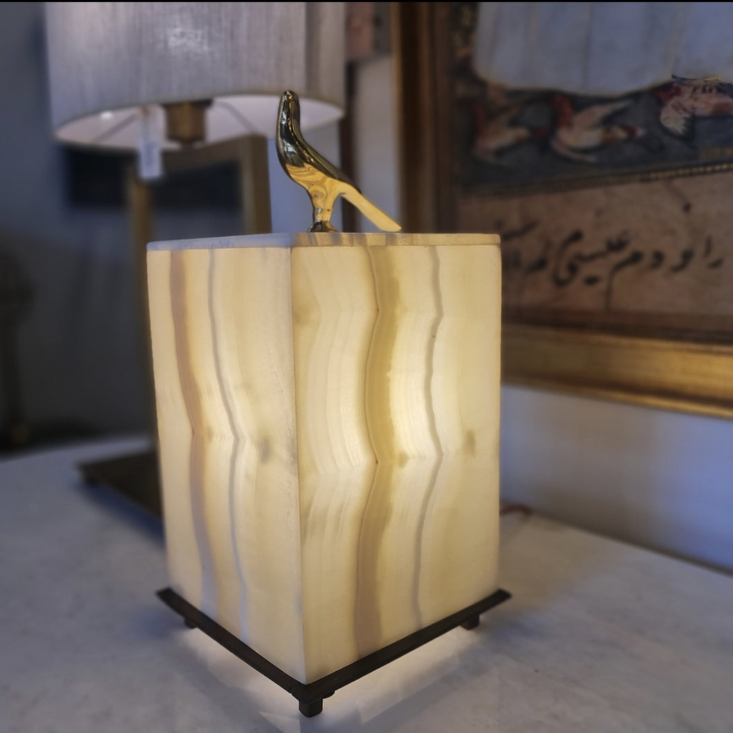 ALABASTER LAMP