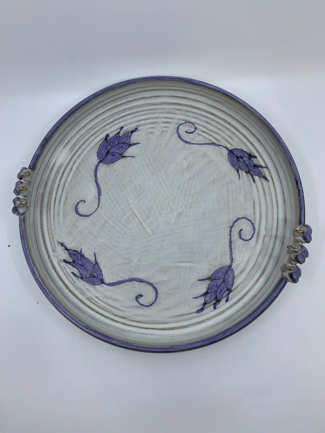 POTTERY SERVING PLATE