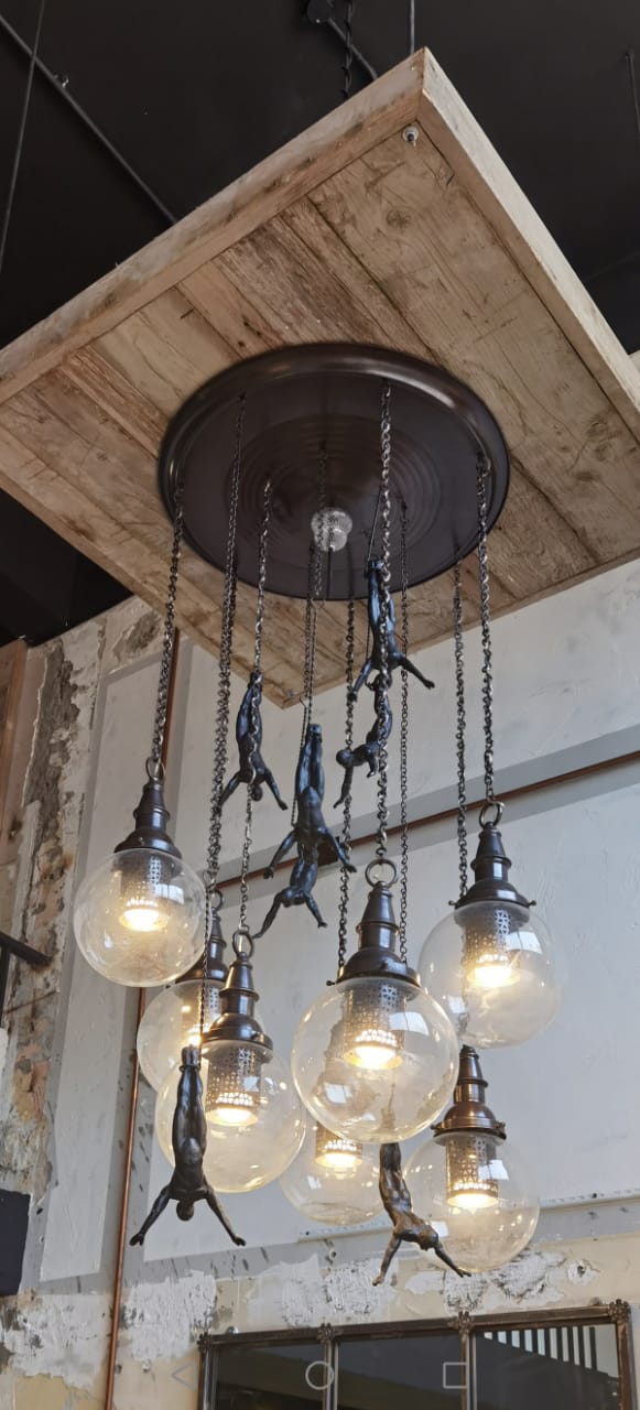 FLYING MAN CHANDELIER