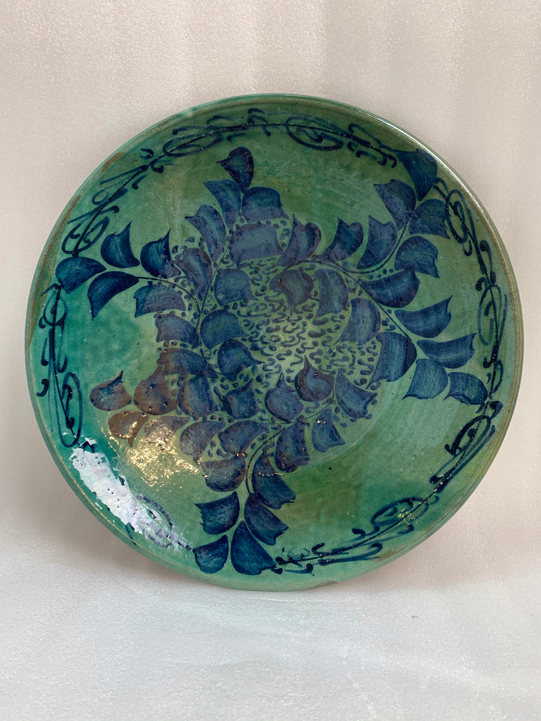 COLOURFUL SERVING PLATE